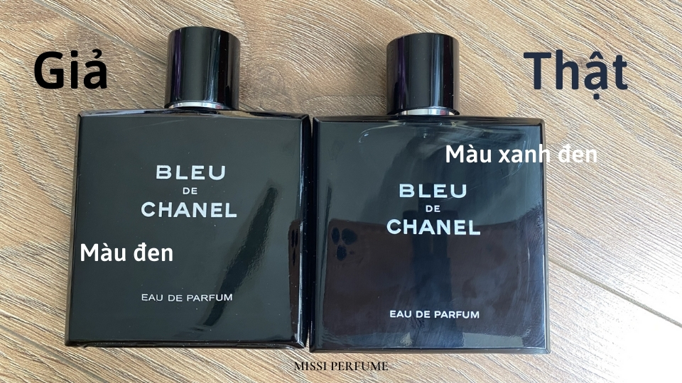 Màu sắc chai Bleu de Chanel EDP